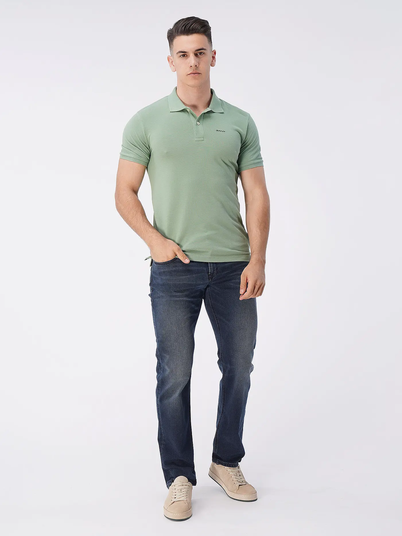 MAC | Jeans Regular Fit BEN (Lang) | blau